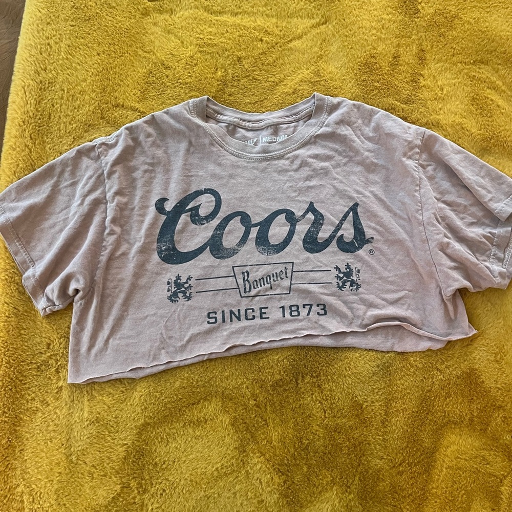 Coors Crop Top